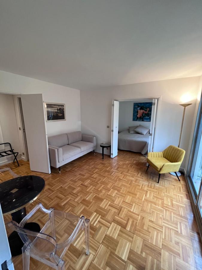 Suite 2 Pieces Sur Jardin Paris Luaran gambar