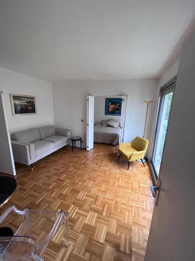 Suite 2 Pieces Sur Jardin Paris Luaran gambar
