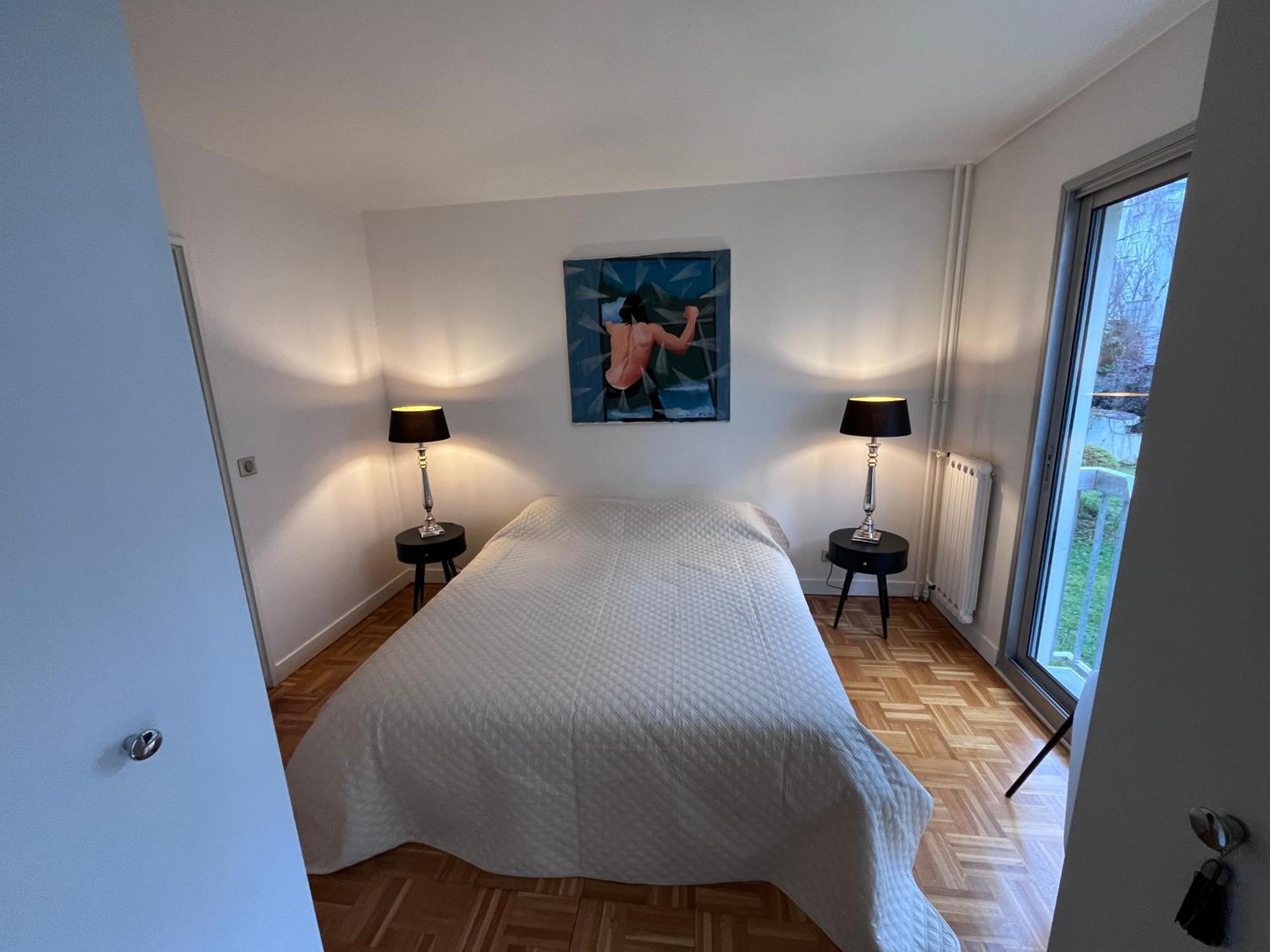 Suite 2 Pieces Sur Jardin Paris Luaran gambar